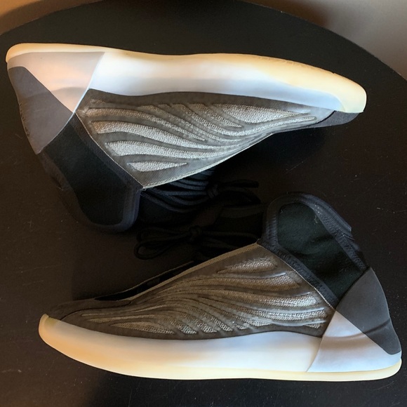 adidas gazelle silver green womens Adidas Yeezy QNTM Barium – SoleMate Sneakers